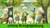 Neu: Krankmeldungen jetzt online möglich!